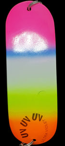 UV Rainbow Splash 4 1/2"