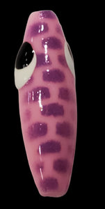 Pink Purple Scale Beads 10 per pk