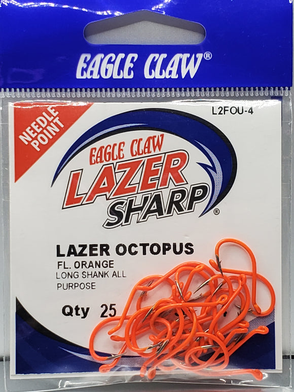 Eagle Claw - Lazer Sharp Octopus Shank Hook