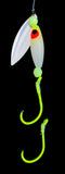Chartreuse & Silver Minnow **BUY 2 GET 1 FREE**