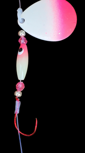 Pink Splash Walleye Harness